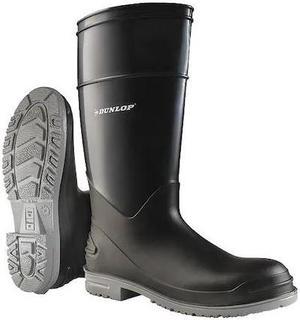 DUNLOP 8968200 Men's Steel Rubber Boot Black