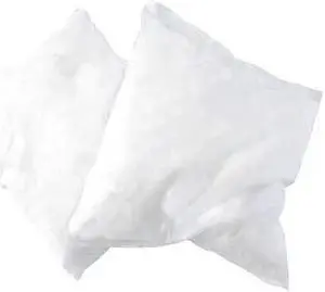 CONDOR 436M86 Sorbent Pillow, 28 gal, 18 in x 18 in, Oil, White, 16 PK