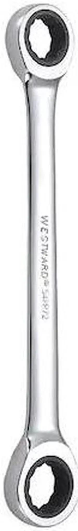WESTWARD 54PP72 Ratcheting Box End Wrench,9" L