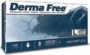 ANSELL DF-850-M DF-850, Disposable Gloves, 3.9 mil Palm, Vinyl, Powder-Free, M