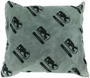 BRADY AW1818 Sorbent Pillow, 28 gal, 18 in x 18 in, Universal, Gray, 16 PK