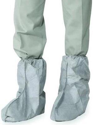 DUPONT FC454SGY00010000 Disposable Boot Covers, Tyvek(R) 400 FC, Gray, Slip