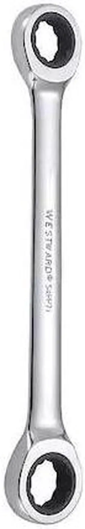 WESTWARD 54PP71 Ratcheting Box End Wrench,8-1/4" L