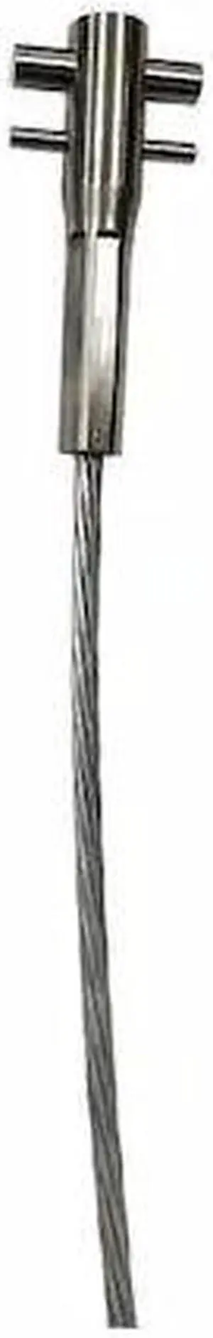 3M DBI-SALA 6104035 Swaged Cable, 35 ft, 620 lb Weight Capacity, Silver