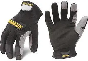 IRONCLAD PERFORMANCE WEAR WFG-01-XS Workforce Mechanics Gloves, Synthetic