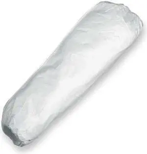 DUPONT TY500SWH00020000 Tyvek 400 Disposable Sleeve, Elastic Closure, 18 in L,