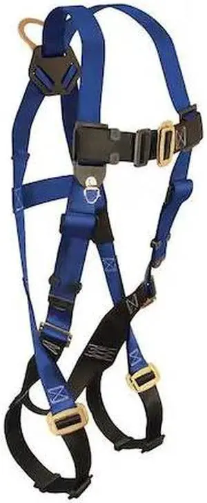 CONDOR 45J276 Condor Full Body Harness, XL/2XL, 425 lb., Mating Chest/ Mating