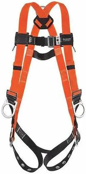 HONEYWELL MILLER T4507/UAK Titan II Full Body Harness, L/XL, 400 lb., Mating