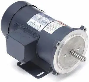 LEESON 098000.00 DC Permanent Magnet Motor, 1/2 HP, 1,750 Nameplate RPM, 56C