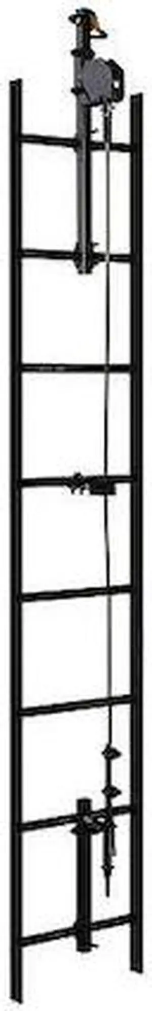 3M DBI-SALA 6118040 Lad-Saf Cable Vertical Safety System, 40 ft Length, 620 lb