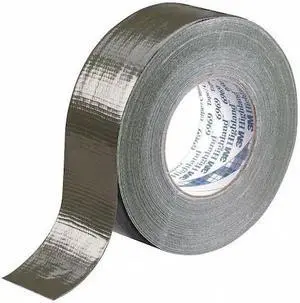 3M 6969 Duct Tape,2 In x 60 yd,10.5 mil,Olive