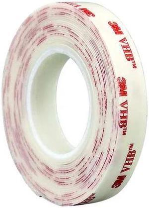 3M 4930 3M 4930 VHB Tape 0.5" x 5yd, White, 25 mil