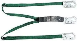MSA 10190399 Lanyard, 6 ft., 230 lb Weight Capacity, Green