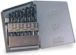 CHICAGO-LATROBE 69852 21PC 135 Degree Heavy-Duty Screw Machine Lngth Drill Set