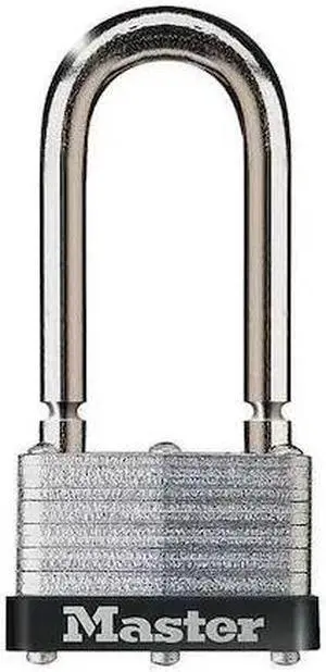 MASTER LOCK 500KABRKLH Padlock, Keyed Alike, Breakaway Shackle, Square Steel
