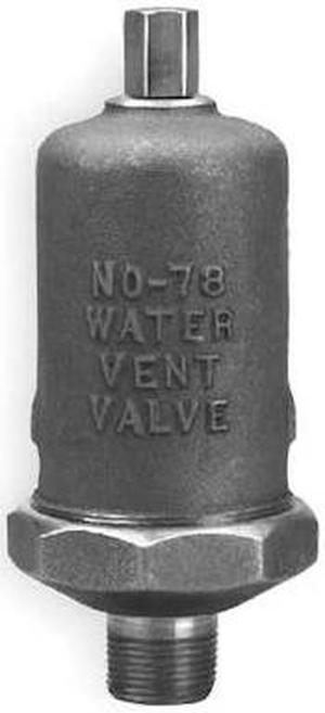 BELL & GOSSETT 78 Air Vent,Float,Max Operating PSI 150