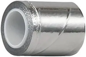 3M 363 Glass Foil Tape,3 In. x 5 Yd.,Silver