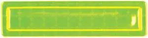 MSA RP16YP Fire Helmet Reflective Trim,Reflexite