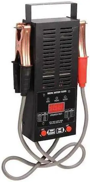 WESTWARD 22YM07 Battery Tester,Digtl,50 to 125A,High Res