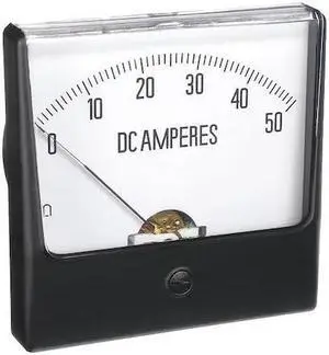 ZORO SELECT 12G409 Analog Panel Meter, AC Voltage, 0-300 AC V, Standards: UL