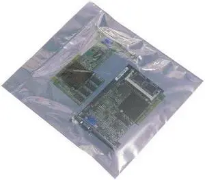 ZORO SELECT 5CXR2 Static Shielding Bag, Zip Seal, 12 in L, 10 in W, 0.003 in