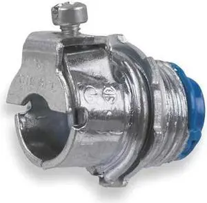 ABB 3110-TB Conduit Fitting Grounding Connector, 3/8 in, Threaded, Steel,