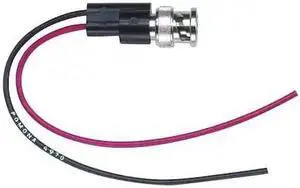 POMONA 4970 Test Leads,5-29/32inL,Red/Black,500 Vrms