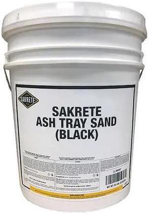 SAKRETE 120017 Ash Tray Sand,50 lb.,Black