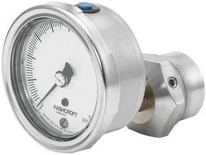 ASHCROFT 251009AW02BXCG200# /25310SS02TXCG Pressure Gauge with Diaphragm Seal,