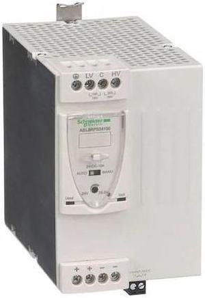 SCHNEIDER ELECTRIC ABL8RPS24100 DC Power Supply, 100/120V AC; 200/500V AC, 240