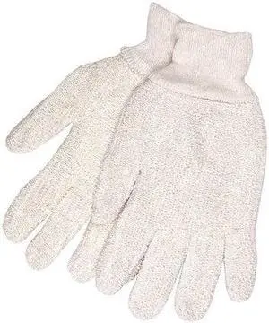 MCR SAFETY 9400KM Knit Gloves, Knit, Beige, 12 PK