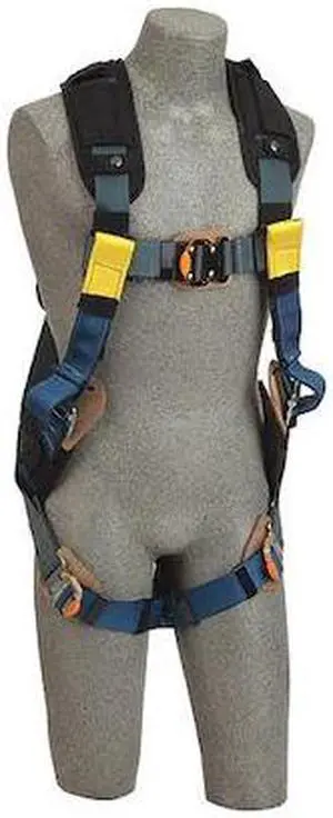 Full Body Harness, L, 420 lb., Blue