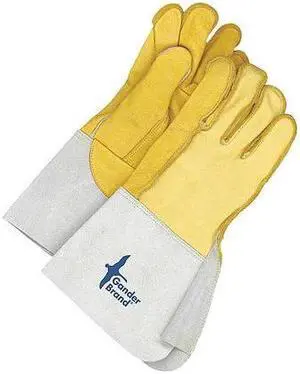 BDG 64-1-1065C-85 Welding Gloves, Gauntlet w/Gore Cuff, Straight Thumb,