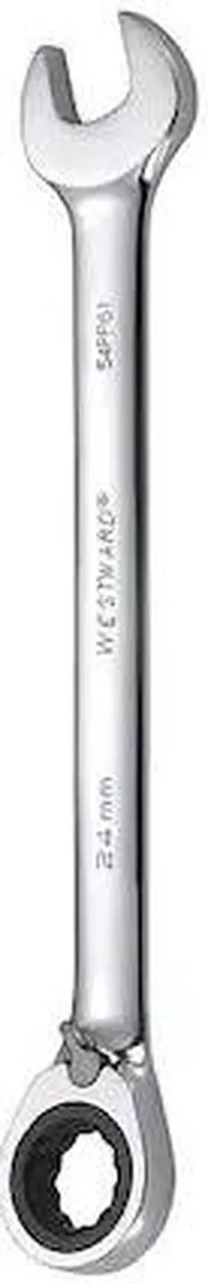 WESTWARD 54PP61 Wrench, Combination, Metric, 24mm