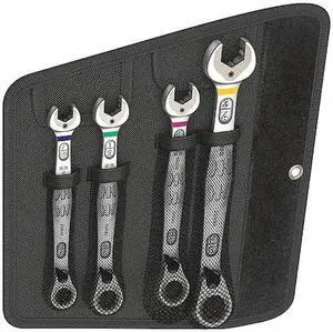 WERA 05020092001 Combination Wrench Set,SAE,4 pcs.