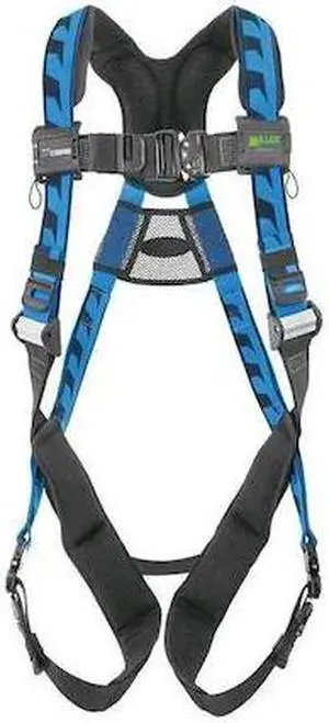 HONEYWELL MILLER ACA-QC/S/MBL AirCore(TM) Full Body Harness, S/M, 400 lb.,