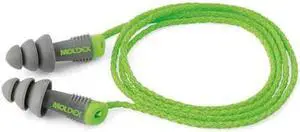 MOLDEX 6435 Alphas(TM) Reusable TPE Ear Plugs, Flanged Shape, 27 dB,