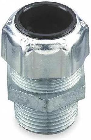 ABB 2922 Liquid Tight Connector,1/2in.,Silver