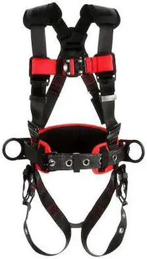 3M PROTECTA 1161315 Protecta(R) Full Body Harness, S, 420 lb., Quick-Connect