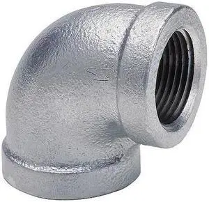 ANVIL 0311002000 2-1/2" FNPT Galvanized 90 Degree Elbow