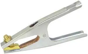 ZORO SELECT 19N766 Steel Ground Clamp 500A,Jaw Open 2ln