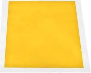 DUPONT Kapton HN 966 Elec Tape,12" Lx12" W,1 mil,Yellow,PK6