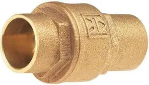 MILWAUKEE VALVE UP1548T 1 1/2 1-1/2" Solder Low Lead Bronze Spring Check Valve