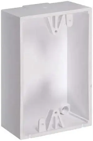 Back Box, For Use With Stopper Stations, Universal Button, Select-Alert