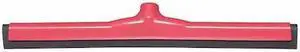TOUGH GUY 48LZ42 Floor Squeegee, Double, Red, 21-1/2" W