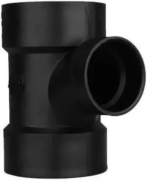 ZORO SELECT 1WHU4 Red. San. Tee,3 In x 2 In Hub ZORO SELECT 1WHU4 Red. San. Tee,3 In x 2 In Hub