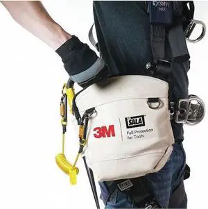 DBI-SALA 1500130 Utility Pouch with Zipper, White