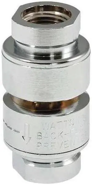 WATTS 3/8 LF N9C - 3/8 Dual Check Vacuum Breaker,3/8 In.,FIP
