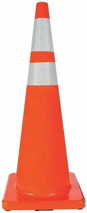 ZORO SELECT 6FHA2 Traffic Cone,36In,Orange