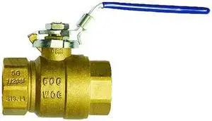 MILWAUKEE VALVE 3" BA-475BLL 3" FNPT Brass Ball Valve Inline